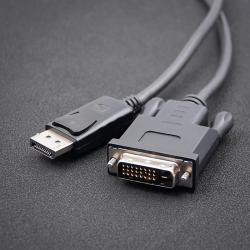 Kabel adapter Qoltec DisplayPort | DVI (24+1) męski | 1.8m