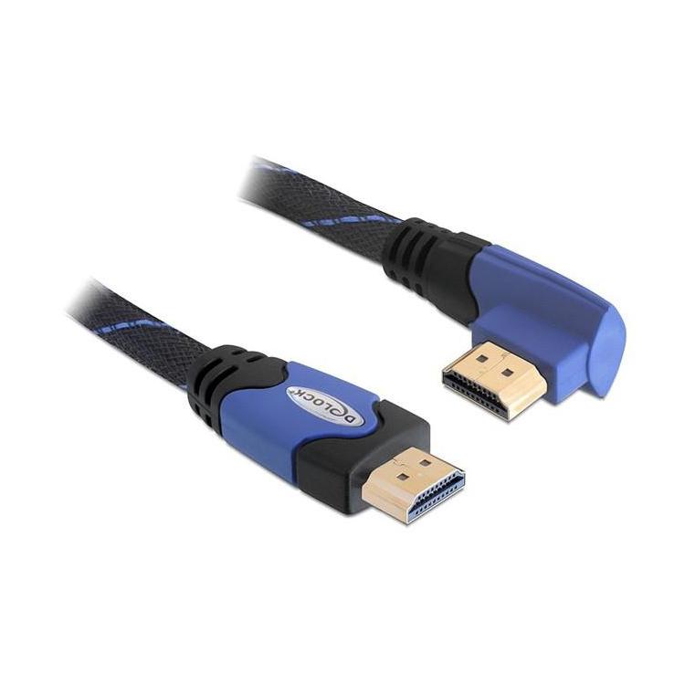 Kabel HDMI M/M V1 .4 1M Kątowy