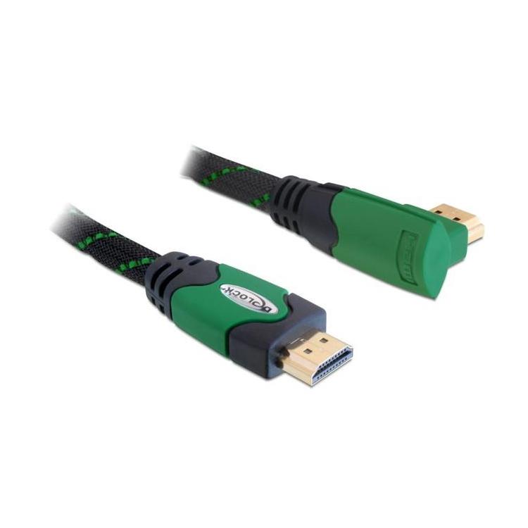 Kabel HDMI M/M V1 .4 1M Kątowy