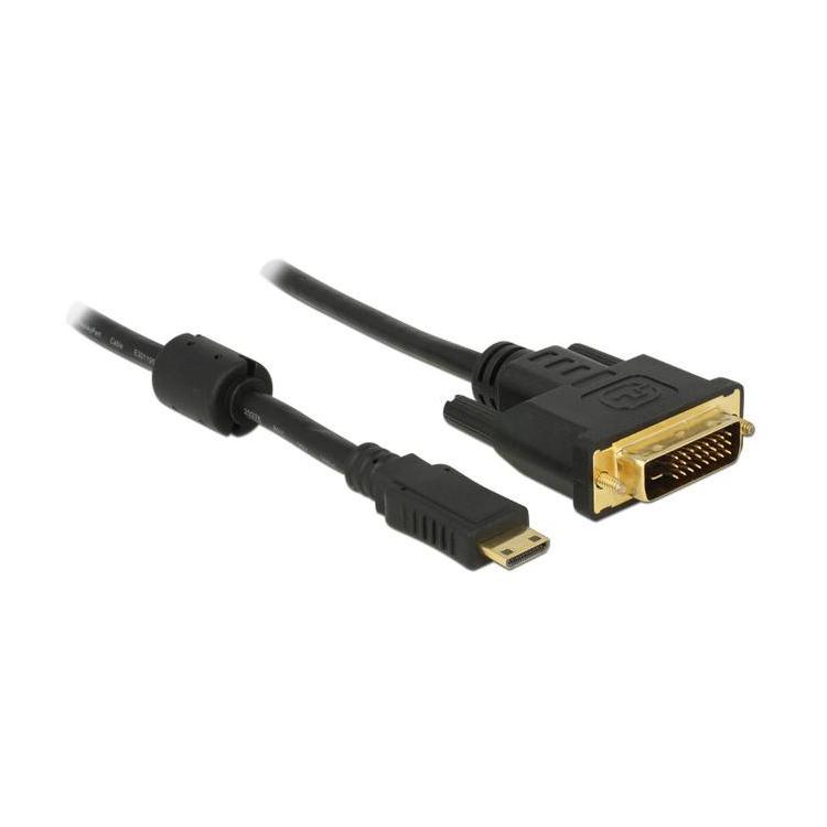 Kabel HDMI MINI(M )-DVI-D(M)(24+1)