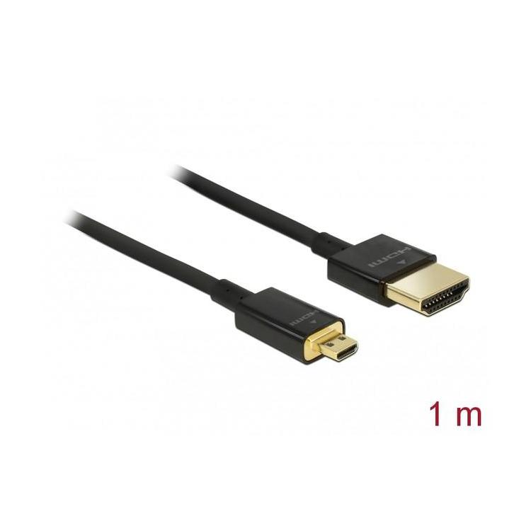 Kabel HDMI(M)-HD MI MICRO(M) 1M 4K