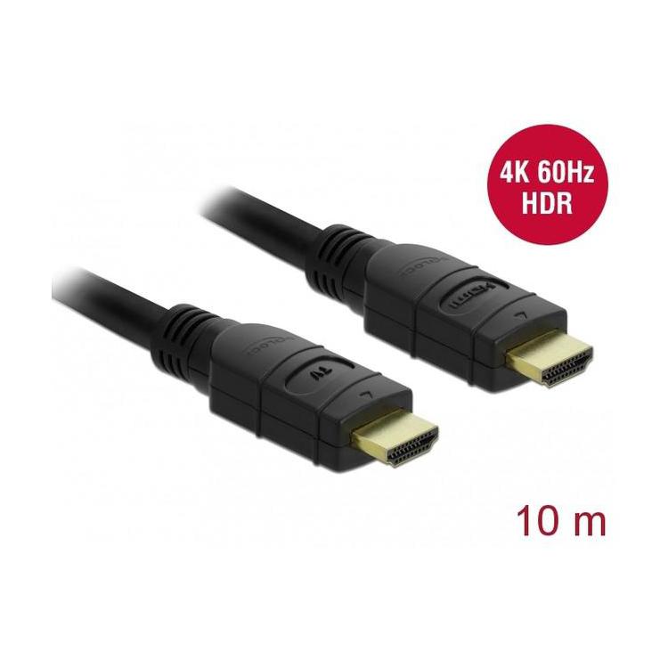 Kabel HDMI M/M V2 .0 10M Aktywny czarny