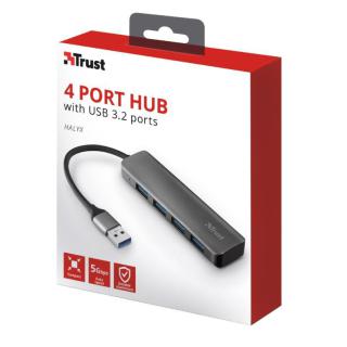 Hub 4 portowy HALYX USB 3.2