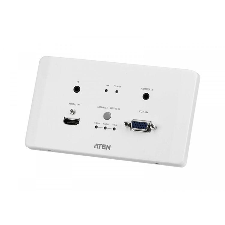 Nadajnik HDMI&VGA HDBaseT z płytą ścienną EU VE2812AEUT