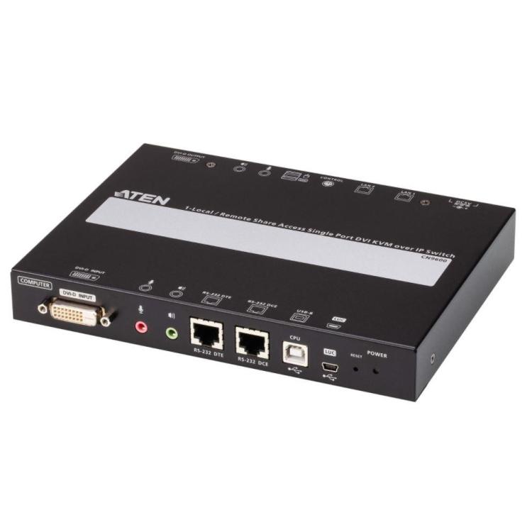 1-portowy przełącznik KVM 1-Port/Remote Share Acces Single port DVI KVM