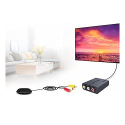 Konwerter/Adapter Techly AV Composite Video oraz Audio L/R 3x RCA na HDMI