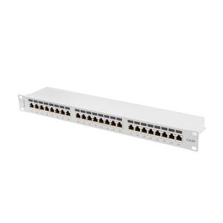 Patchpanel 24 port 1U KAT6A EK. PPSA-1024-S Szary