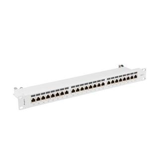 Patchpanel 24 port 1U KAT7 EK. PPS7-1024-S Szary