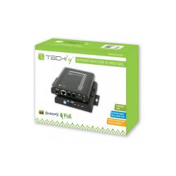 Adapter Techly IDATA VGA-HDMINI VGA+Audio Jack 3,5mm na HDMI 1080p