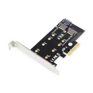 Karta rozszerzeń (Kontroler) M.2 NGFF/NVMe SSD PCIe 3.0...