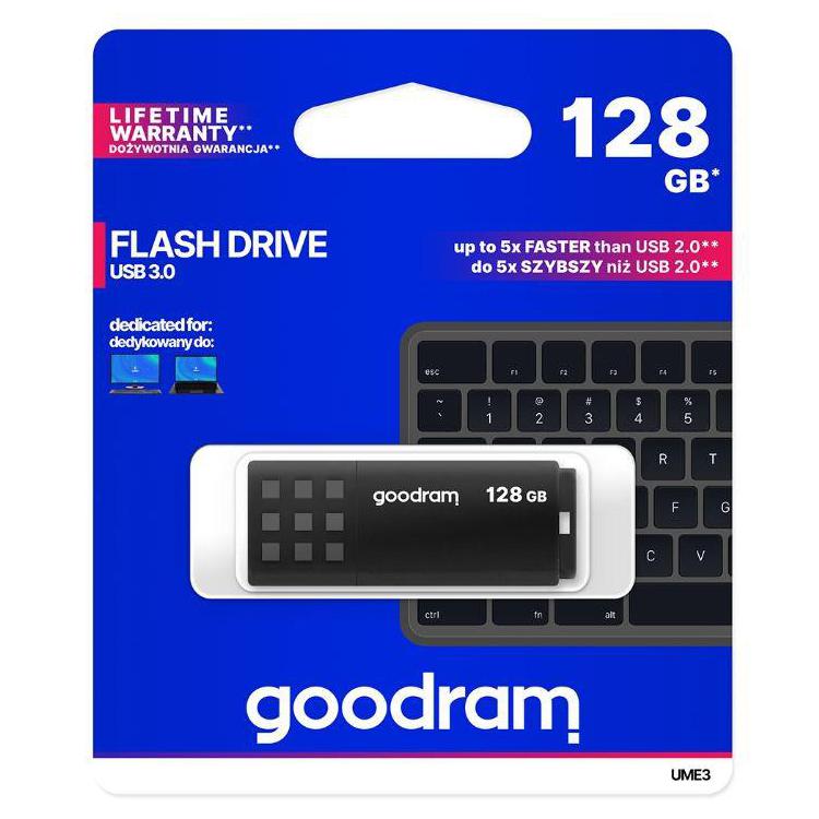 Pendrive UME3 128GB USB 3.0 Czarny