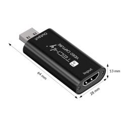 Grabber/ Karta Przechwytywania Techly HDMI 1080p / USB