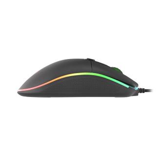 Mysz Genesis Krypton 510 8000 DPI podświetlenie RGB dla graczy Czarna