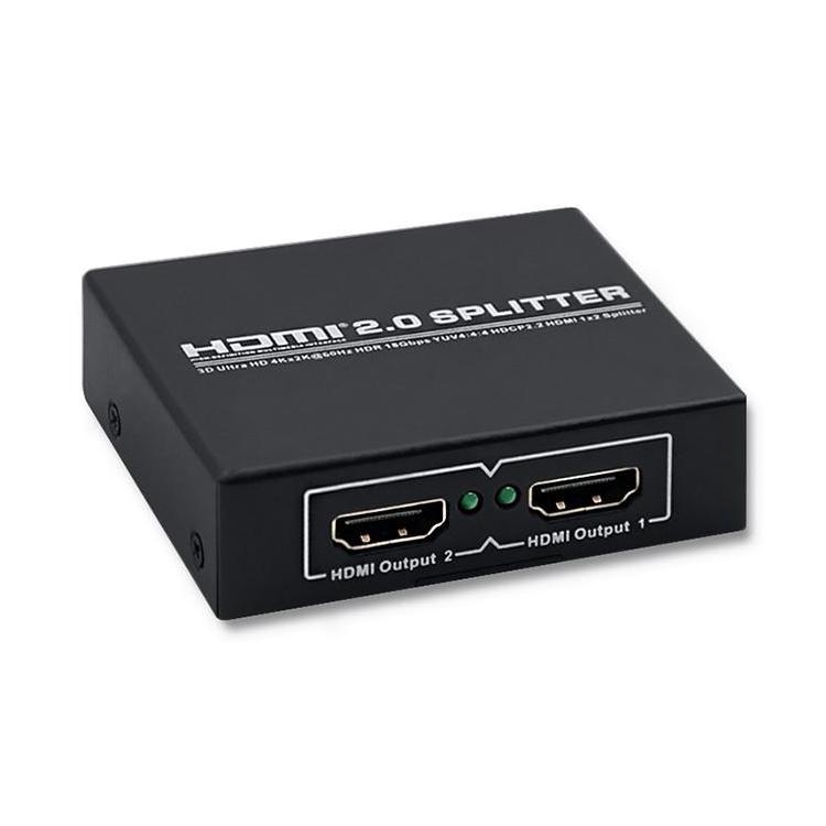 Aktywny rozdzielacz Splitter HDMI 1x2 | v.2.0