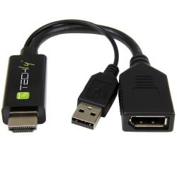 Konwerter/Adapter Techly HDMI z zasilaniem USB /...