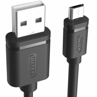 Kabel USB - microUSB 2.0, 1,5M, M/M Y-C434GBK