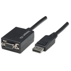 Konwerter/Adapter Techly DisplayPort 1.1 / VGA M/F 1080p 15cm