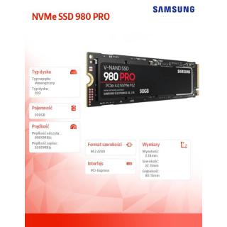 Dysk SSD 980PRO Gen4.0x4 500 GB NVMeMZ-V8P500BW