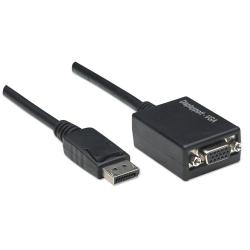 Konwerter/Adapter Techly DisplayPort 1.1 / VGA M/F 1080p 15cm