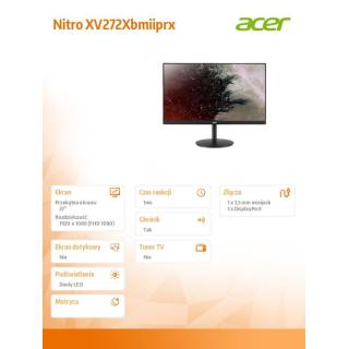 Monitor 27 cali Nitro XV272Xbmiiprx