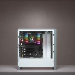 Obudowa iCUE 4000X RGB TG Mid Tower biała