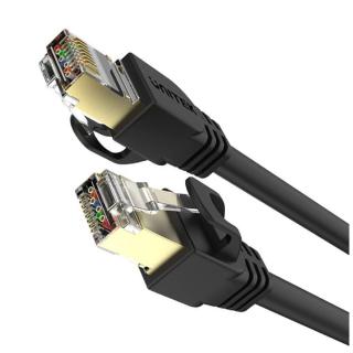 Patchcord Cat.7 SSTP (8P8C) RJ45, 3M, C1811EBK Czarny