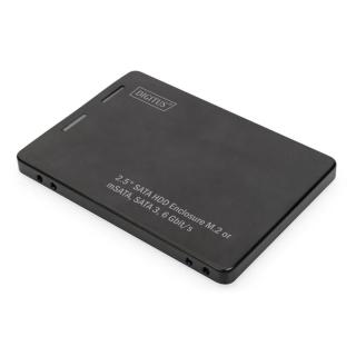 Adapter na dysk SATA/HDD 2,5" M.2 /mSATA SATA 3,6 Gbit/s,...