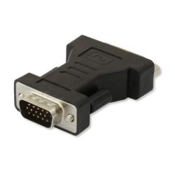 Adapter Techly DVI-9100 DVI na VGA Ż/M, czarny IADAP