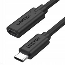 Kabel USB-C Unitek C14086BK-1M Przedłużacz, 10Gbps, 4K,...