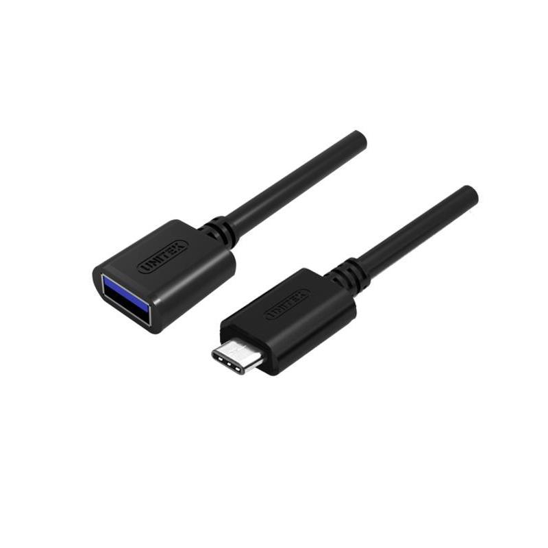 Adapter Unitek Y-C476BK USB Typ-C do USB AF