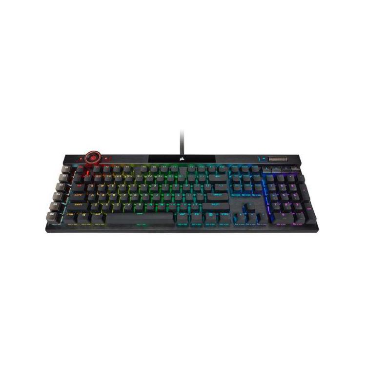 Klawiatura K100 OPX RGB Keyboard czarna