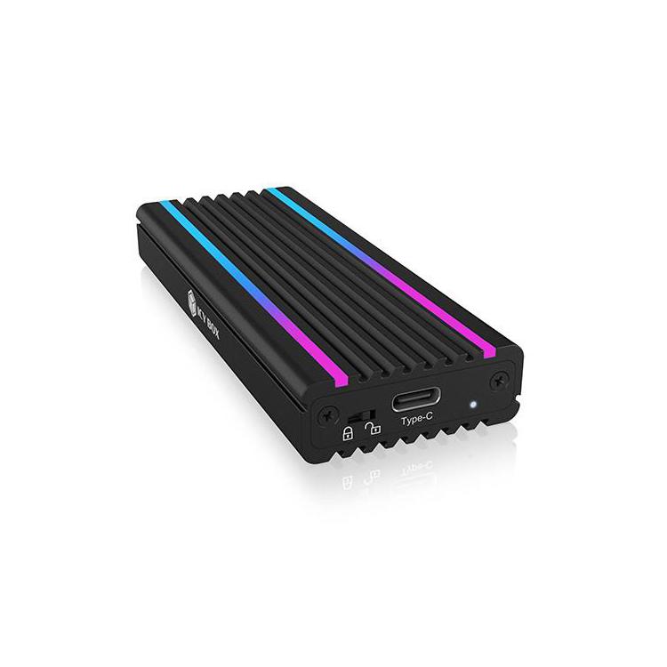 IB-1824ML-C31 Obudowa M.2 NVMe z oświetleniem RGB