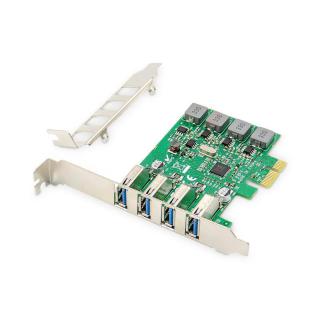 Karta rozszerzeń (Kontroler) USB 3.0 PCI Express 4xUSB...