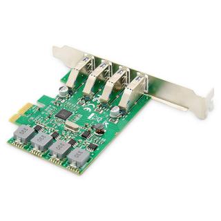 Karta rozszerzeń (Kontroler) USB 3.0 PCI Express 4xUSB...