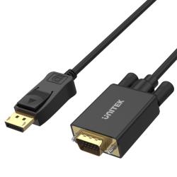 Kabel adapter Unitek Y-5118F DisplayPort - VGA, kabel 1,8m