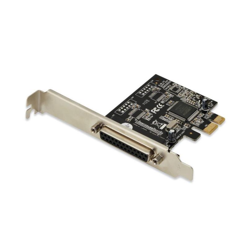 Kontroler LPT DIGITUS PCIe, 1x Parallel/LPT, Low Profile, Chipset AX99100