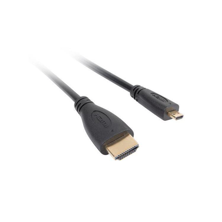 Kabel HDMI(M)-HDMI micro v1.4CA-HDMI-12CC-0018-BK