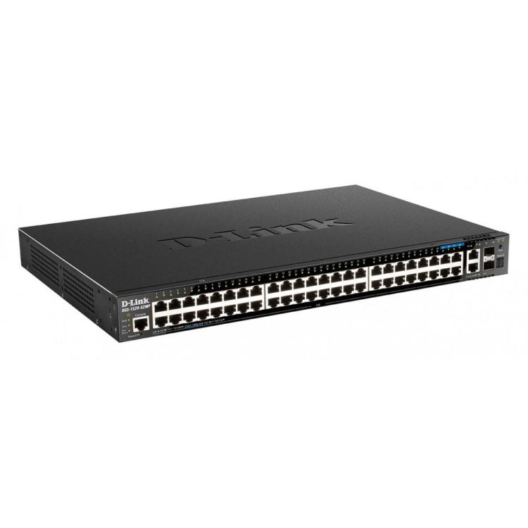 DGS-1520-52 Switch Smart 48xGE 2x10GE 2xSFP+