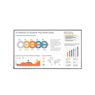 Monitor wielkoformatowy 75 cali 75UH5F-H UHD IPS 500cd/m2...