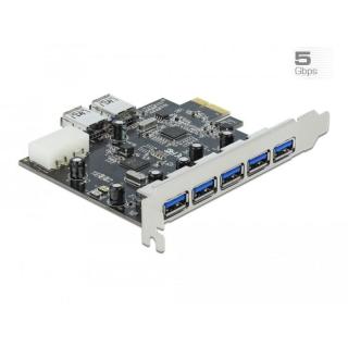 Karta PCI express USB 3.0 5PORT+2X