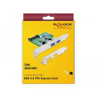 Karta PCI express USB 3.0 2PORT DE