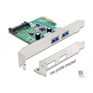 Karta PCI express USB 3.0 2PORT DE