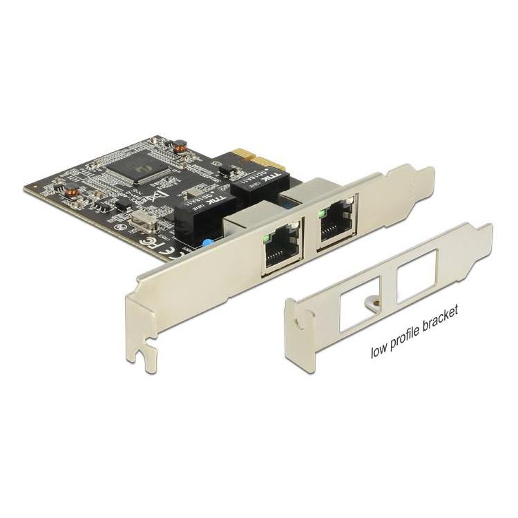 Karta PCI Express 2xGigabit LAN