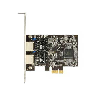 Karta PCI Express 2xGigabit LAN