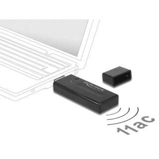 Dwupasmowa karta sieciowa WLAN ac/a/b/g/n USB 3.0, 867 + 300 Mbps