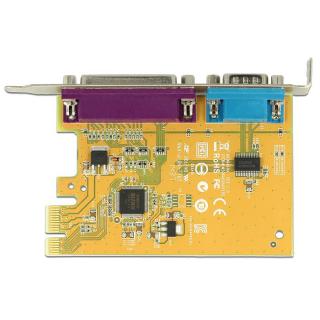 Karta PCI Express do 1 x Szeregowy + 1 x Równoległy