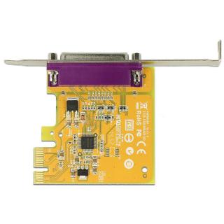 Karta PCI Express 1xLPT (DB25)(F)