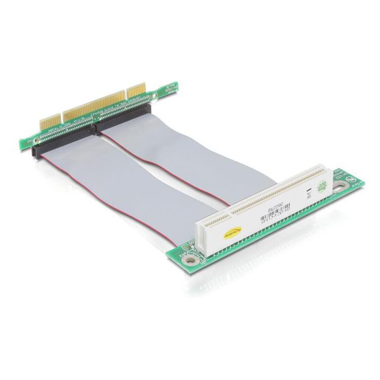 Karta Riser PCI 32-Bit PCI 32-Bit z elastycznym kablem 13 cm montaż lewostronny