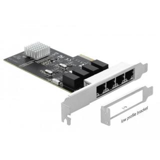 Karta sieciowa PCIE 4xRJ45