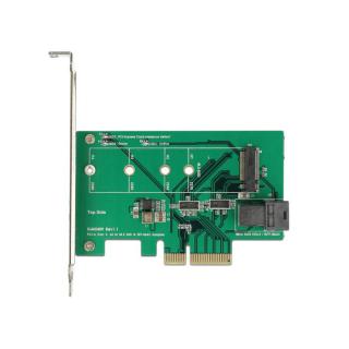 Karta PCI Express 1 x wewnętrzny NVMe M.2 PCIe 1 x wewnętrzny. Konstrukcja niskoprofilowa